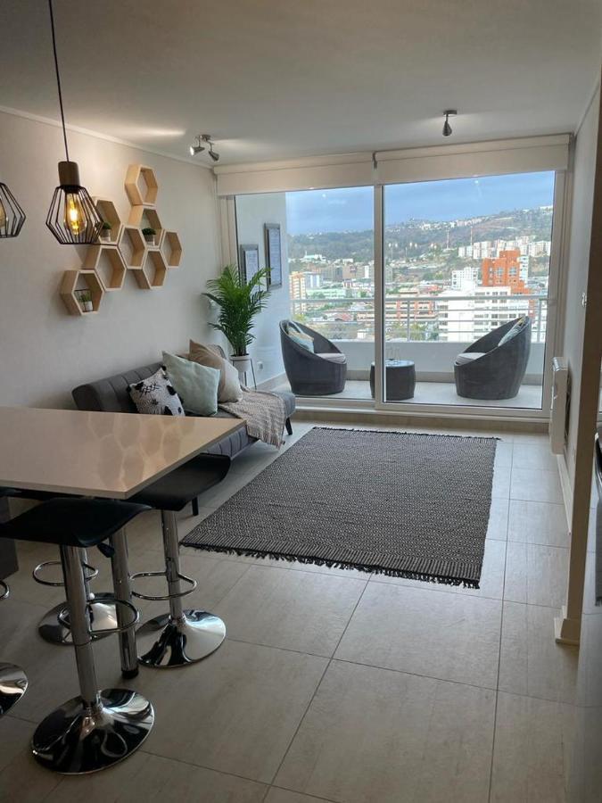Departamento De Lujo Estacionamiento Privado Y Cocina Integral Apartment Vina del Mar Exterior photo